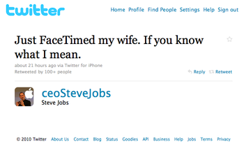Steve Jobs  Twitter